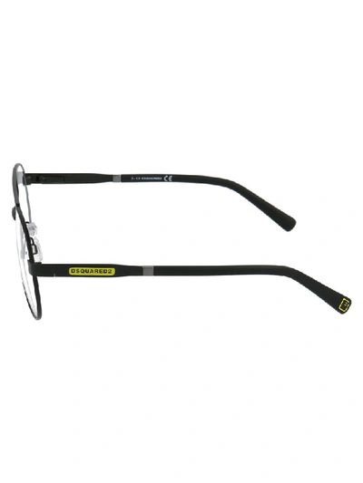 Shop Dsquared2 Eyewear In Matte Black