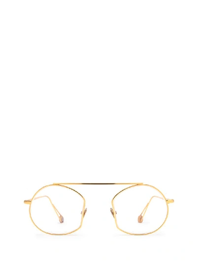Shop Ahlem Eyewear In Peony Gold