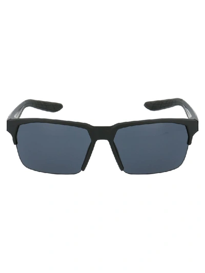 Shop Nike Sunglasses In Matte Black