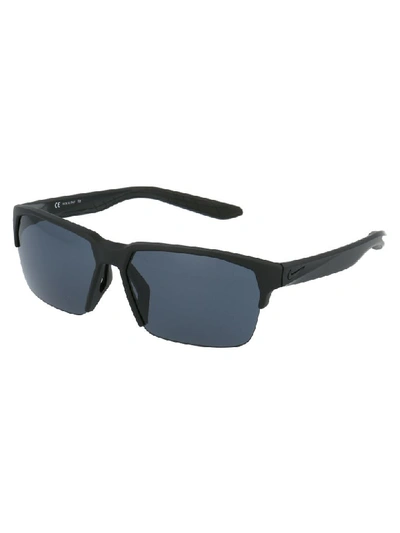 Shop Nike Sunglasses In Matte Black