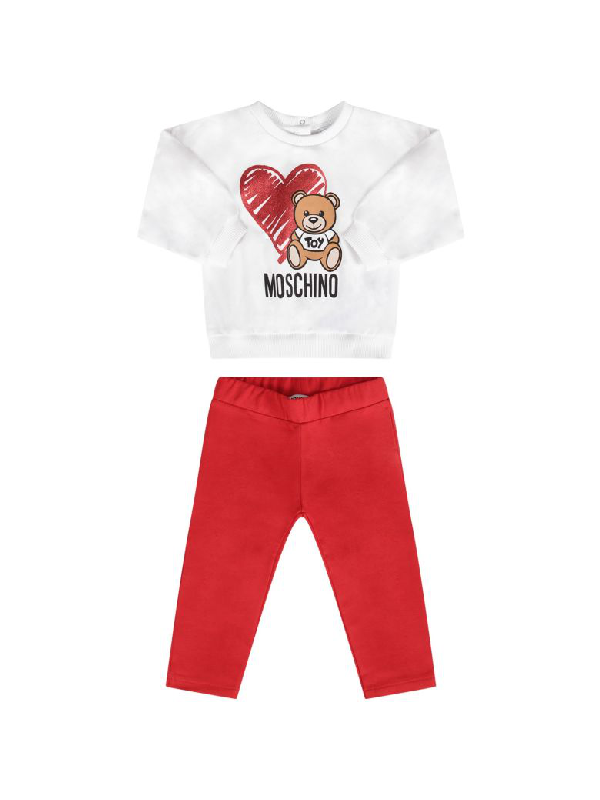 baby girl moschino tracksuit