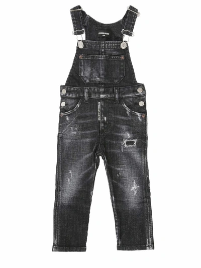 Shop Dsquared2 Junior Jumpsuit In Black