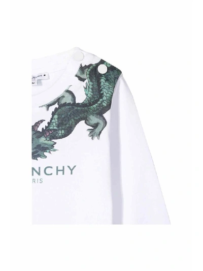 Shop Givenchy Cotton T-shirt In Bianco
