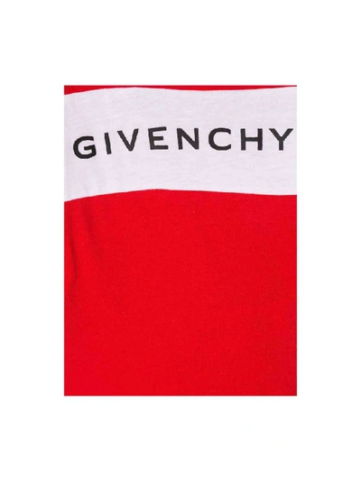 Shop Givenchy Cotton Sweatshirt In Rosso