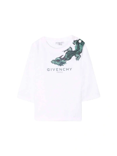 Shop Givenchy White T-shirt In Bianco