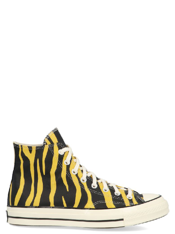 chuck 70 archive print high top zebra