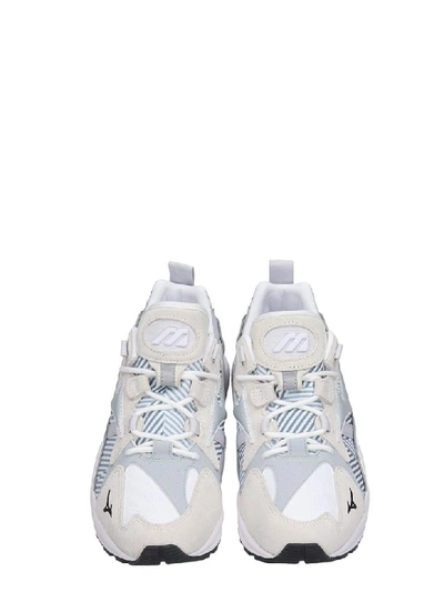 Shop Mizuno 1906 Wave Rider 1 Sneakers In White Tech/synthetic