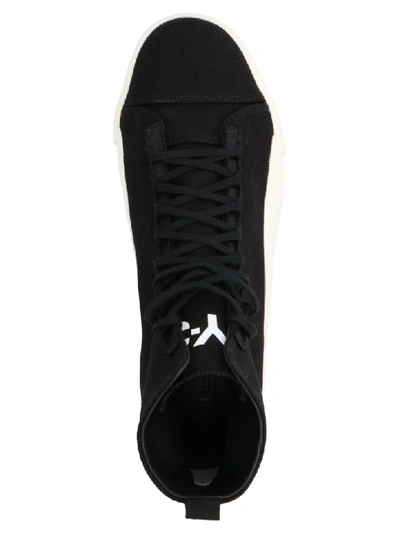 Shop Y-3 Yuben Mid Shoes In Black