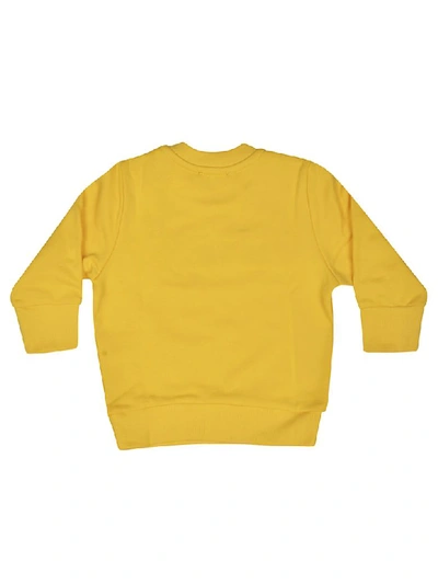 Shop Diesel Screwdivision Sweatshirt In Yellow