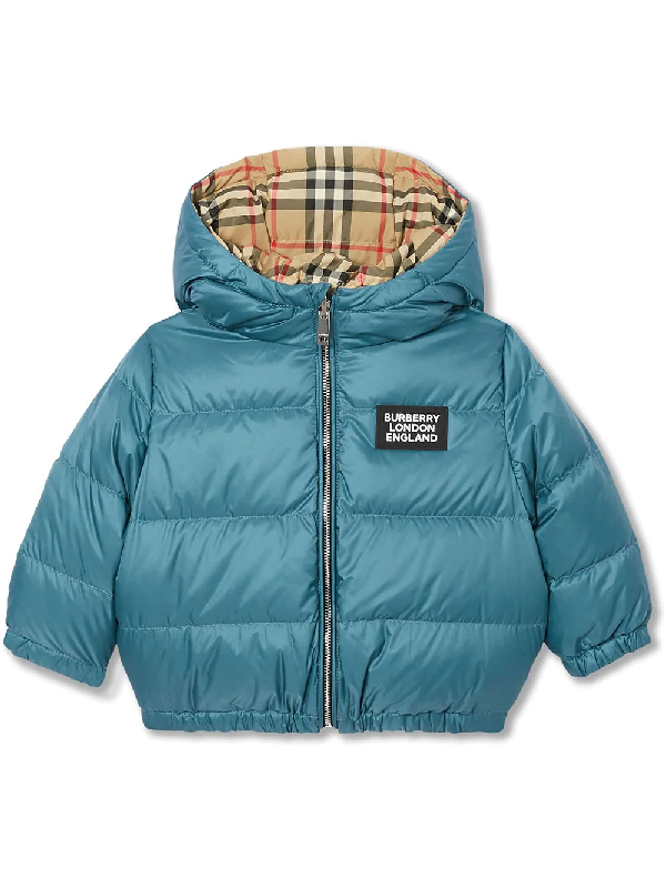 burberry down filled puffer jacket