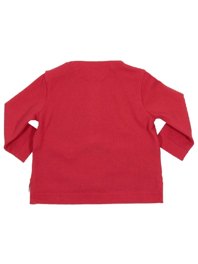 Shop Burberry T-shirt In Rosso
