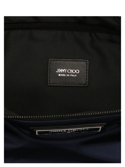 Shop Jimmy Choo Kirt Bag In Blue