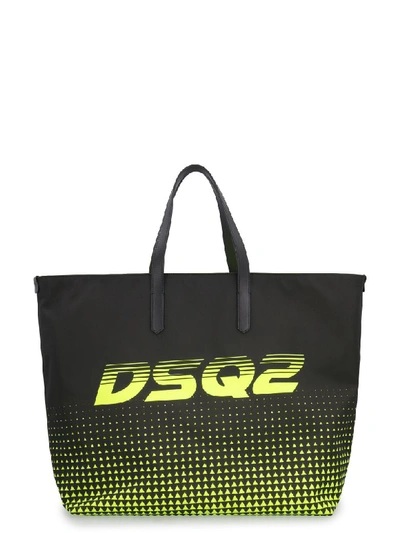 Shop Dsquared2 Dsq2 Race Tote Bag In Black