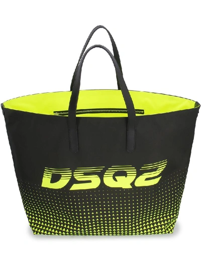 Shop Dsquared2 Dsq2 Race Tote Bag In Black