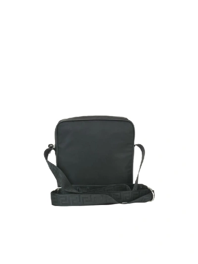 Shop Versace Olympus Shoulder Bag In Black