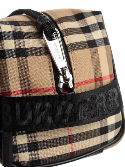 Shop Burberry Washbag In Archive Beige