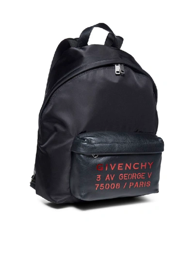 Shop Givenchy Backpack In Black/red