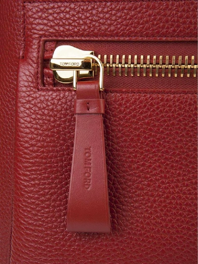 Shop Tom Ford Backpack In Red