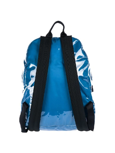 Shop Dsquared2 Hawaiian Rocker Hawaii Island Backpack In Azzurro