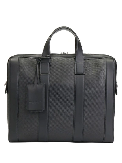 Shop Bottega Veneta Messenger Bag In Nero