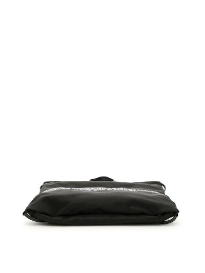 Shop Calvin Klein Drawstring Backpack In Multicolor (black)