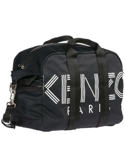 Shop Kenzo Tribute Duffle Bag In Nero