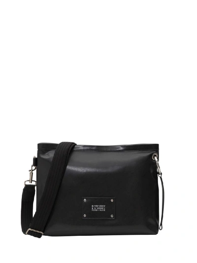 Shop Givenchy Tag Crossbody Bag In Black