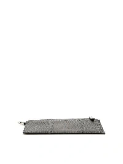 Shop Versace Ayers Pouch In Nero Rutenio (black)