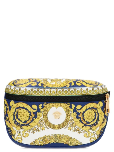 Shop Versace Barocco Heritage Bag In Multicolor