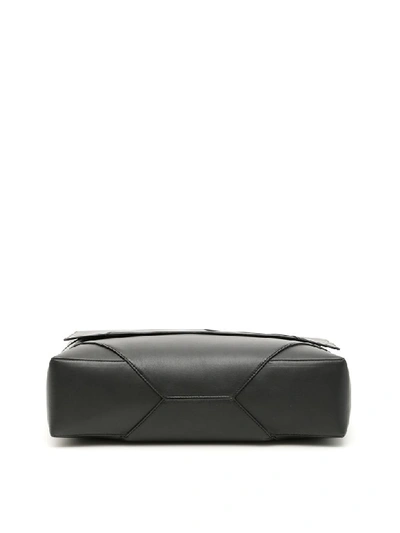 Shop Bottega Veneta Buttercalf Messenger Bag In Nero