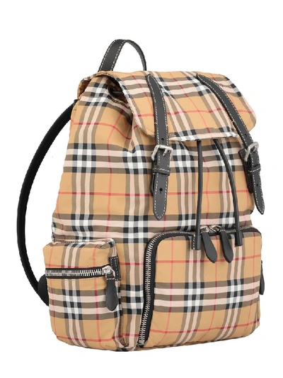 Shop Burberry Rucksack Backpack In Antique Yellow