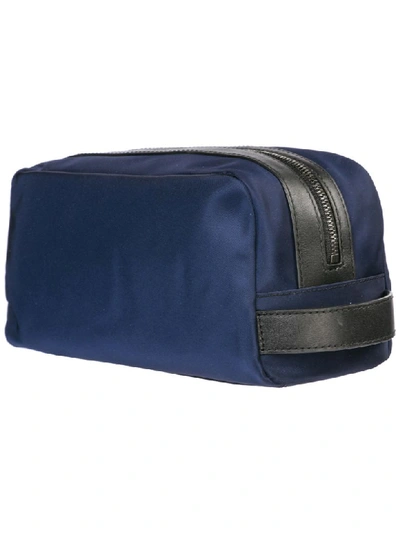 Shop Michael Kors Kent Toiletry Bag In Indigo