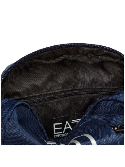 Shop Ea7 Emporio Armani  Modernist Crossbody Bags In Dark Blue