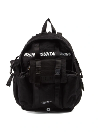 Shop Eastpak Mountaineering Nylon Backpack In Black