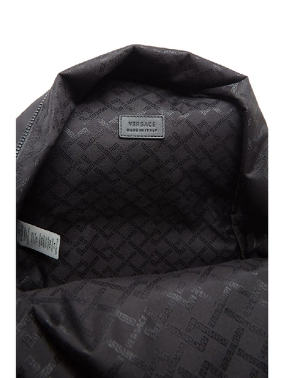 Shop Versace Bag In Nero