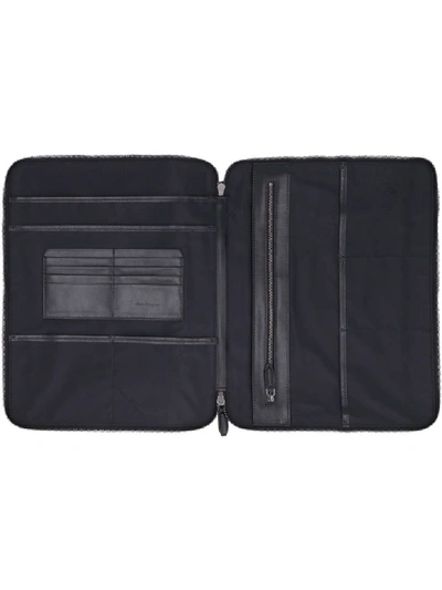 Shop Ferragamo Leather Briefcase In Black