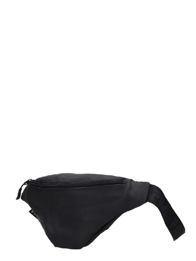 Shop Fila Waist Bag Slim Waist Bag In Black Tech/synthetic