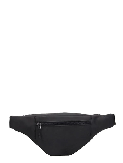 Shop Fila Waist Bag Slim Waist Bag In Black Tech/synthetic