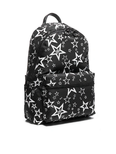 Shop Dolce & Gabbana Millennials Star Print Vulcano Nylon Backpack In Mix Stelle Fdo Nero