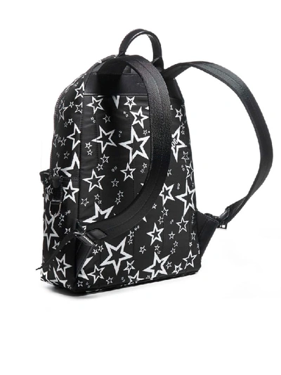 Shop Dolce & Gabbana Millennials Star Print Vulcano Nylon Backpack In Mix Stelle Fdo Nero