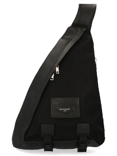 Shop Givenchy Envelope Backpack In Black