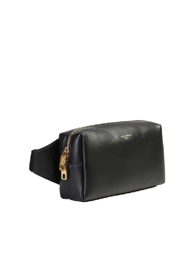 Shop Dolce & Gabbana Branded Belt Bag In Black