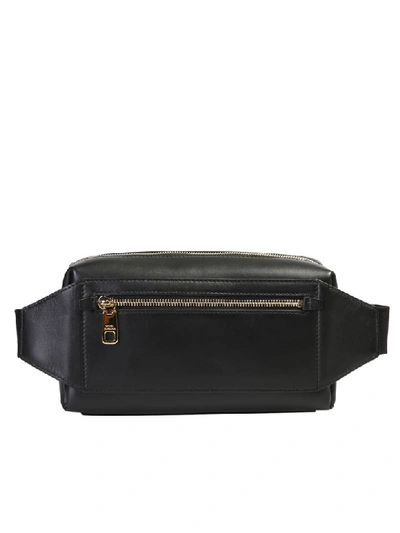 Shop Dolce & Gabbana Branded Belt Bag In Black