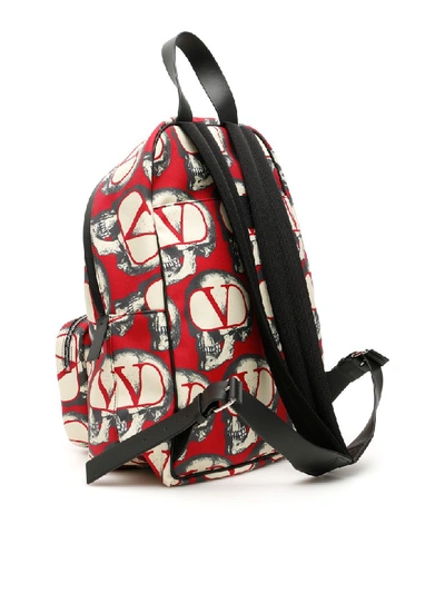 Shop Valentino Undercover Backpack In Rouge Pur Nero (red)