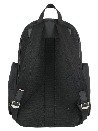 Shop Burberry Cooper Backpack In Black/white