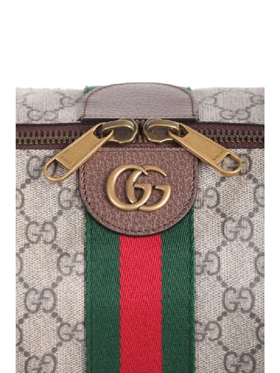 Shop Gucci Cosmetic Holder In Beige