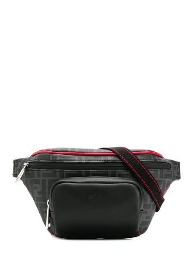 Shop Fendi Belt Bag Ff Black