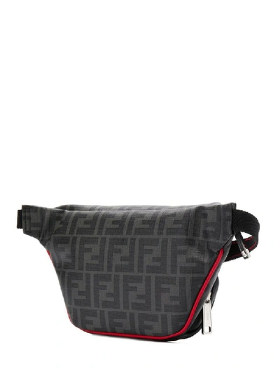 Shop Fendi Belt Bag Ff Black