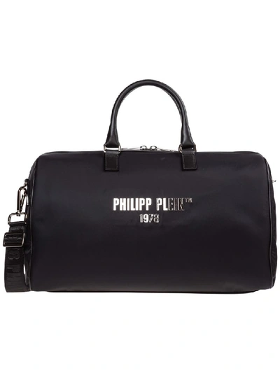 Shop Philipp Plein K/ikonik Duffle Bag In Nero