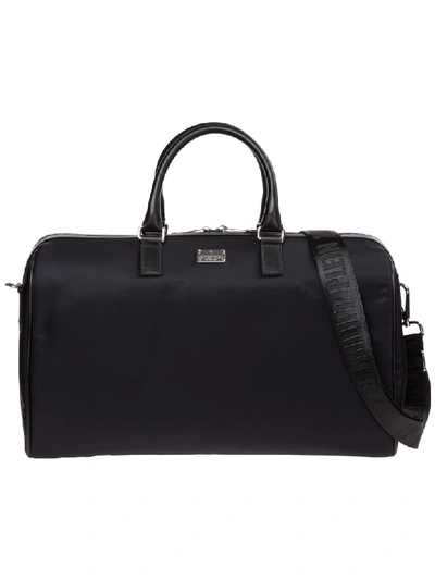 Shop Philipp Plein K/ikonik Duffle Bag In Nero